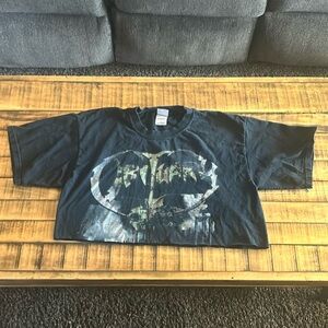 Obituary - World Demise - Crop Top